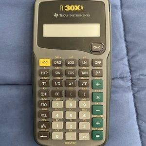 Texas Instruments TI-30XA calculator